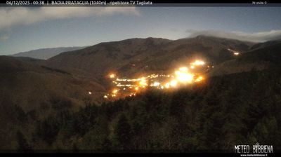 immagine della webcam nei dintorni di Caprese Michelangelo: webcam Badia Prataglia