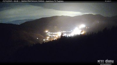 immagine della webcam nei dintorni di Caprese Michelangelo: webcam Badia Prataglia