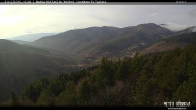 immagine della webcam nei dintorni di Caprese Michelangelo: webcam Badia Prataglia