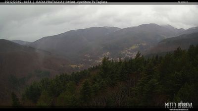 immagine della webcam nei dintorni di Passo della Consuma: webcam Badia Prataglia