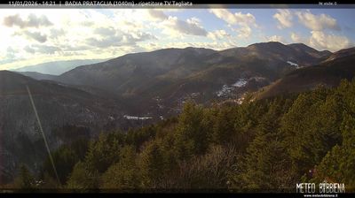 immagine della webcam nei dintorni di Caprese Michelangelo: webcam Badia Prataglia