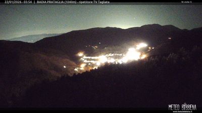 immagine della webcam nei dintorni di Santa Sofia: webcam Badia Prataglia