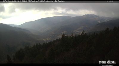 immagine della webcam nei dintorni di Mercato: webcam Badia Prataglia