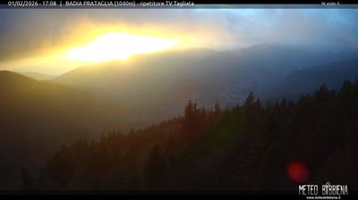 immagine della webcam nei dintorni di Ortignano Raggiolo: webcam Badia Prataglia