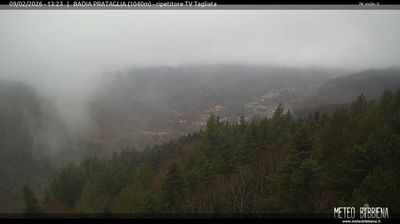 immagine della webcam nei dintorni di Passo della Consuma: webcam Badia Prataglia