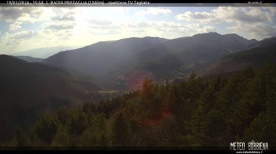 immagine della webcam nei dintorni di Ortignano Raggiolo: webcam Badia Prataglia