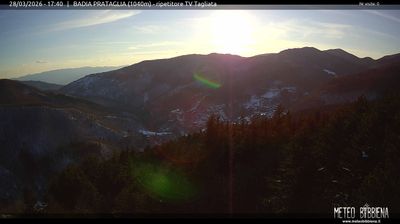 immagine della webcam nei dintorni di Passo della Consuma: webcam Badia Prataglia