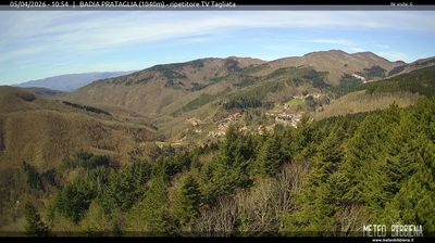 immagine della webcam nei dintorni di Civitella di Romagna: webcam Badia Prataglia