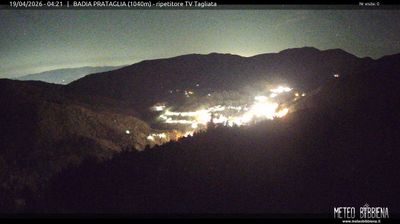 immagine della webcam nei dintorni di Caprese Michelangelo: webcam Badia Prataglia