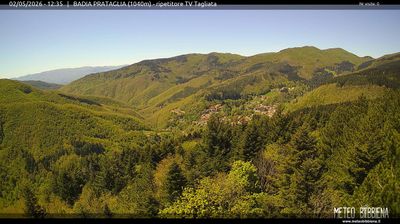 immagine della webcam nei dintorni di Sarsina: webcam Badia Prataglia