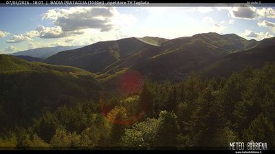 immagine della webcam nei dintorni di Chiusi della Verna: webcam Badia Prataglia