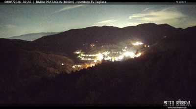 immagine della webcam nei dintorni di Ortignano Raggiolo: webcam Badia Prataglia