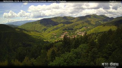 immagine della webcam nei dintorni di Pratovecchio Stia: webcam Badia Prataglia