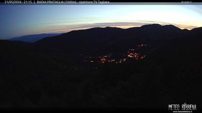 immagine della webcam nei dintorni di Eremo di Camaldoli: webcam Badia Prataglia