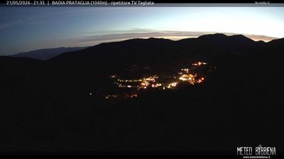 immagine della webcam nei dintorni di Passo della Consuma: webcam Badia Prataglia