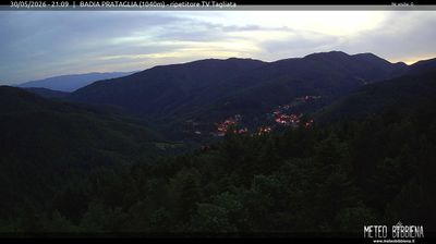 immagine della webcam nei dintorni di Campigna: webcam Badia Prataglia