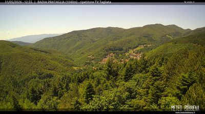 immagine della webcam nei dintorni di San Giustino: webcam Badia Prataglia