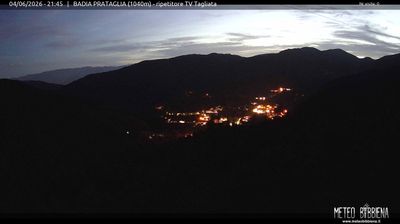 immagine della webcam nei dintorni di Caprese Michelangelo: webcam Badia Prataglia