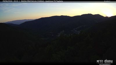 immagine della webcam nei dintorni di Stia: webcam Badia Prataglia