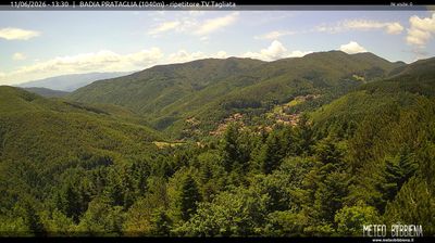 immagine della webcam nei dintorni di Stia: webcam Badia Prataglia