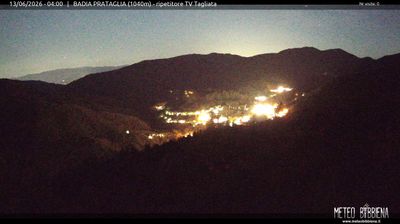 immagine della webcam nei dintorni di Santa Sofia: webcam Badia Prataglia