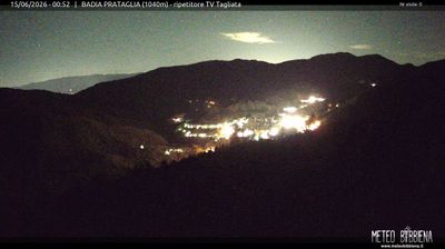 immagine della webcam nei dintorni di Sant'Agata Feltria: webcam Badia Prataglia