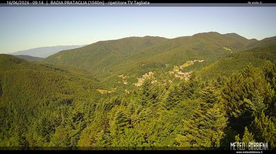 immagine della webcam nei dintorni di Sansepolcro: webcam Badia Prataglia