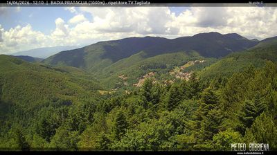immagine della webcam nei dintorni di Sarsina: webcam Badia Prataglia