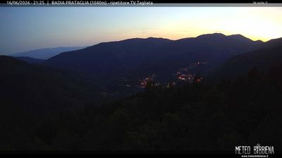 immagine della webcam nei dintorni di Sarsina: webcam Badia Prataglia