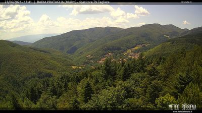 immagine della webcam nei dintorni di Mercato: webcam Badia Prataglia