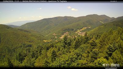 immagine della webcam nei dintorni di Cusercoli: webcam Badia Prataglia
