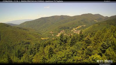 immagine della webcam nei dintorni di Passo della Consuma: webcam Badia Prataglia