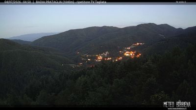 immagine della webcam nei dintorni di Pratovecchio Stia: webcam Badia Prataglia