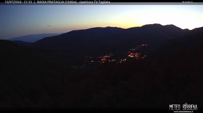 immagine della webcam nei dintorni di Montemignaio: webcam Badia Prataglia