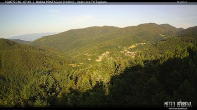 immagine della webcam nei dintorni di Campigna: webcam Badia Prataglia