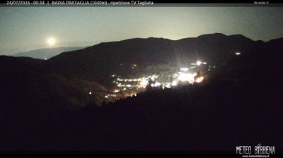 immagine della webcam nei dintorni di Caprese Michelangelo: webcam Badia Prataglia