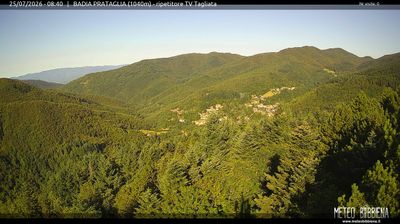 immagine della webcam nei dintorni di San Giustino: webcam Badia Prataglia