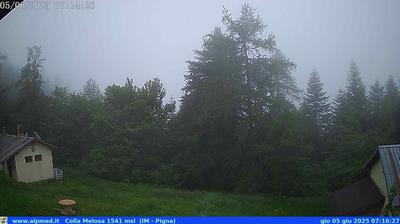 immagine della webcam nei dintorni di Taggia: webcam Castel Vittorio