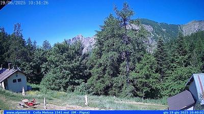 immagine della webcam nei dintorni di Bordighera: webcam Castel Vittorio