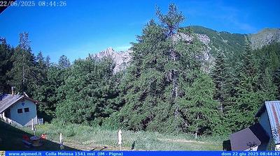 immagine della webcam nei dintorni di Vallecrosia: webcam Castel Vittorio