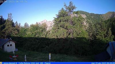 immagine della webcam nei dintorni di Sanremo: webcam Castel Vittorio