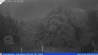 immagine della webcam nei dintorni di Badalucco: webcam Castel Vittorio