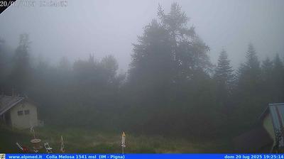 immagine della webcam nei dintorni di Mendatica: webcam Castel Vittorio