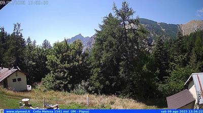 immagine della webcam nei dintorni di Sanremo: webcam Castel Vittorio