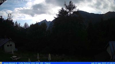 immagine della webcam nei dintorni di Badalucco: webcam Castel Vittorio