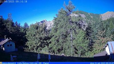 immagine della webcam nei dintorni di Bordighera: webcam Castel Vittorio