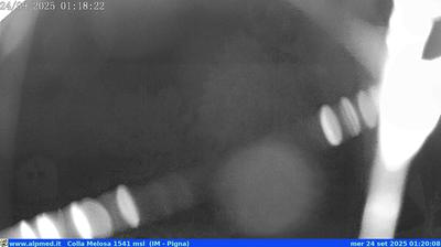 immagine della webcam nei dintorni di Sanremo: webcam Castel Vittorio