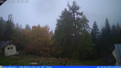 immagine della webcam nei dintorni di Cipressa: webcam Castel Vittorio