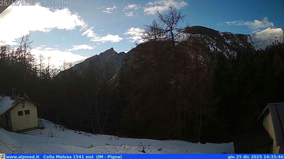 immagine della webcam nei dintorni di Sanremo: webcam Castel Vittorio