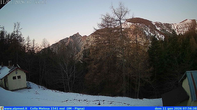 immagine della webcam nei dintorni di Ospedaletti: webcam Castel Vittorio